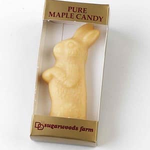 Maple Candy Rabbit - (1) - D&D Sugarwoods Farm - Glover, Vermont