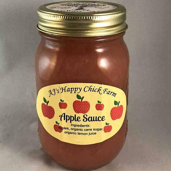 apple sauce - AJ's Happy Chick Farm