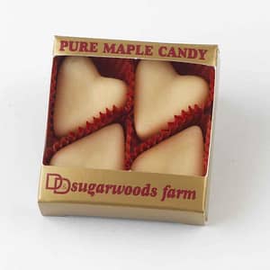Vermont Maple Candy Hearts - D&D Sugarwoods Farm - Glover, Vermont