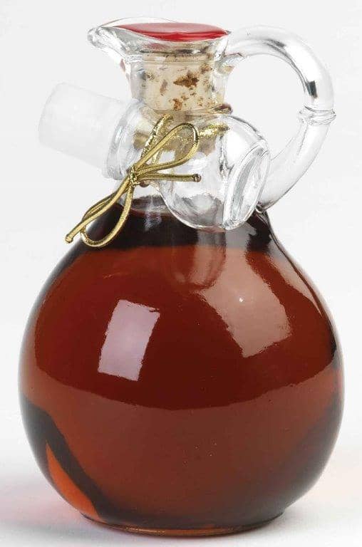 Vermont Maple Syrup - Cruet Glass Bottle - D&D Sugarwoods Farm - Glover, VT