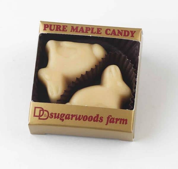 Vermont Maple Candy Bunnies - D&D Sugarwoods Farm - Glover, Vermont