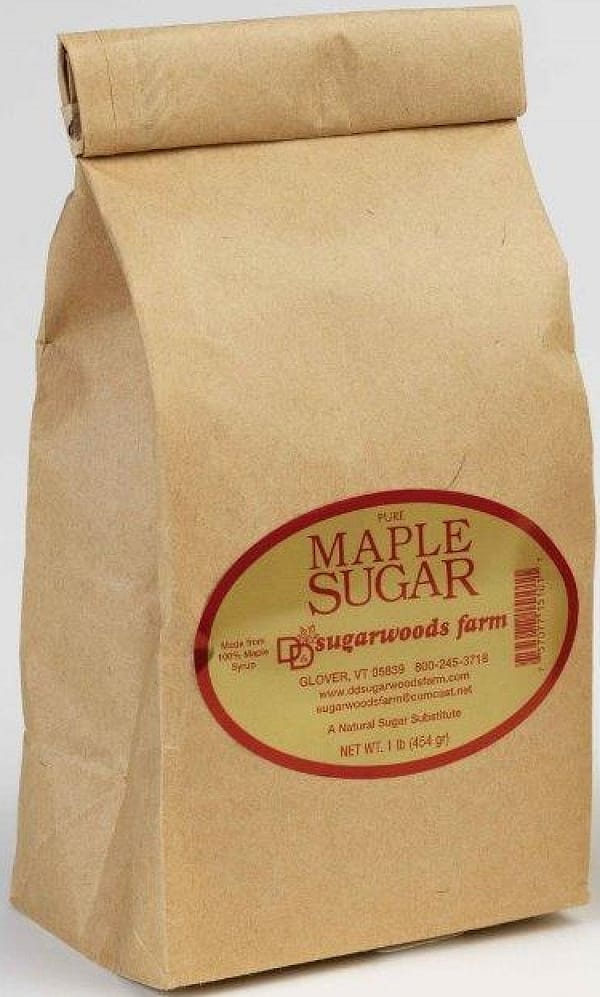 Vermont Maple Sugar in bag - D&D Sugarwoods Farm - Glover, Vermont